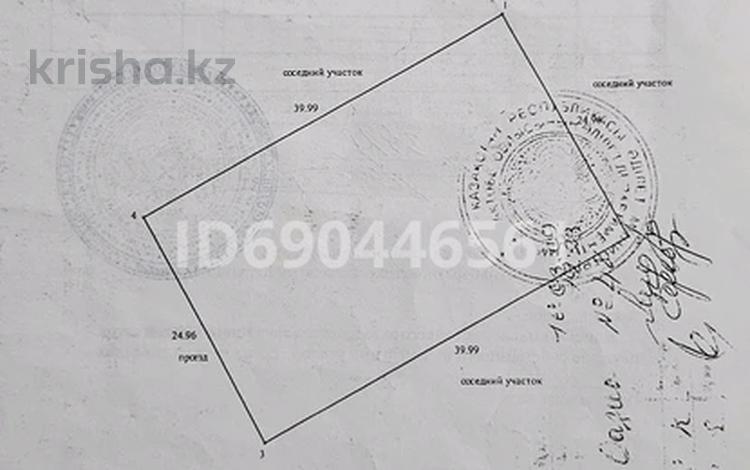 Участок 10 соток, Учитель-Оазис 48 за 2.5 млн 〒 в Актобе, жилой массив Акжар-2 — фото 2