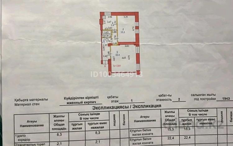 2-бөлмелі пәтер · 54.5 м² · 1/2 қабат, мкр Жилгородок, проспект Победы 1 — Дом Металлургов, бағасы: 8.5 млн ₸ в Актобе — фото 2
