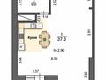 1-комнатная квартира · 46.7 м² · 9/14 этаж, 17-й мкр, 17 мкрн 7 за 19 млн ₸ в Актау — фото 12