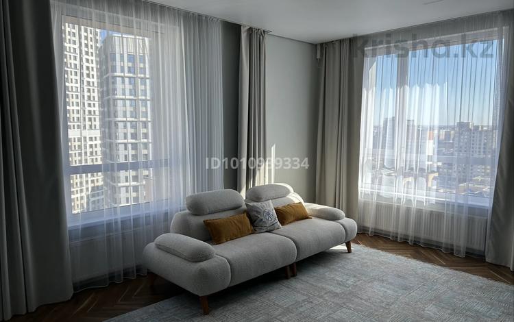2-комнатная квартира · 64.47 м² · 16/22 этаж, Турар Рыскулов 9A за 600 000 ₸ в Астане, Есильский р-н — фото 2