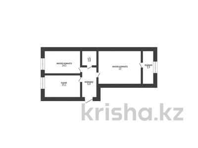 2-комнатная квартира · 61.7 м² · 5/5 этаж, Гагарина 92 за ~ 17.3 млн 〒 в Кокшетау