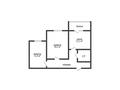 2-комнатная квартира · 69 м² · 5/9 этаж, назарбаева 233 Б за 40 млн ₸ в Костанае — фото 17