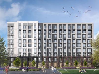 2-комнатная квартира · 48.79 м², Шафика Чокина 4 за ~ 32.9 млн 〒 в Астане, Нура р-н