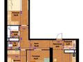 3-бөлмелі пәтер · 82.5 м² · 3/9 қабат, Сарыарка 4/3, бағасы: ~ 26.2 млн ₸ в Кокшетау — фото 2