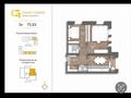 2-бөлмелі пәтер · 75.62 м², мкр. Алтын орда 192 — Халела досмухамедулы, бағасы: ~ 25.7 млн ₸ в Актобе — фото 3