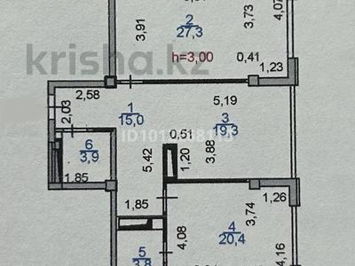 2-бөлмелі пәтер · 90 м² · 8/18 қабат, Гагарина 133/1 — Мынбаева Радостовца, бағасы: 65 млн ₸ в Алматы, Бостандыкский р-н