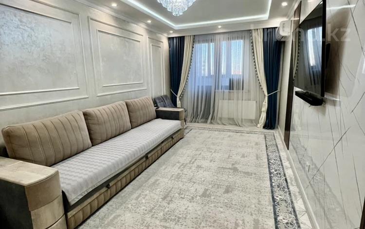3-комнатная квартира · 90 м² · 6/13 этаж, Шаляпина 1/18 — Саина за 550 000 ₸ в Алматы, Ауэзовский р-н — фото 2