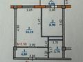 1-бөлмелі пәтер · 34.3 м² · 1/5 қабат, Байтерек ш/а. 18, бағасы: 11 млн ₸ в Таразе, мкр Байтерек — фото 5