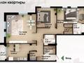 3-комнатная квартира · 132 м² · 3/3 этаж, Талапты 30 за 150 млн ₸ в Алматы, Бостандыкский р-н