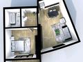 1-бөлмелі пәтер · 62.95 м² · 3/8 қабат, Өтеген сейтова 4, бағасы: 28 млн ₸ в Актобе — фото 2
