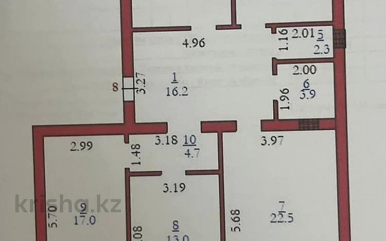 4-комнатная квартира · 117 м² · 4/5 этаж, мкр. Алтын орда за 31 млн 〒 в Актобе, мкр. Алтын орда — фото 2