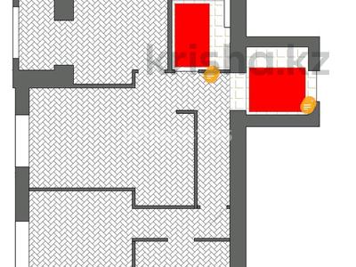 3-комнатная квартира · 71.5 м² · 3/9 этаж, Шамши Калдаяков 14 за 70 млн 〒 в Астане, Сарайшык р-н