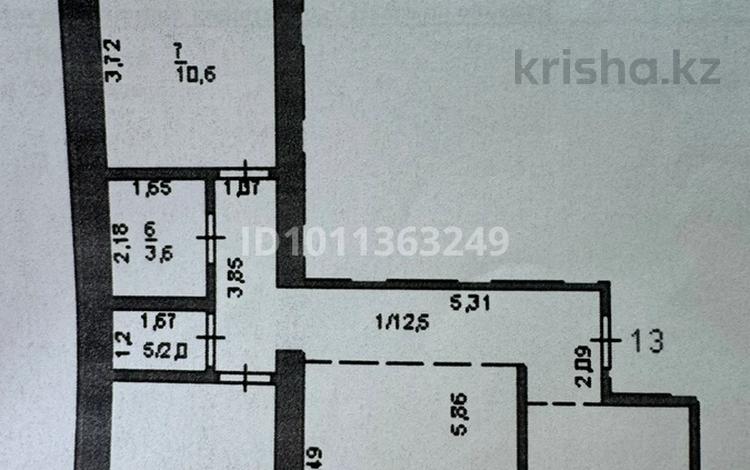3-бөлмелі пәтер · 67.3 м² · 4/9 қабат, Осипенко 6/2 — Район Сарыарка, бағасы: 42 млн ₸ в Павлодаре — фото 2
