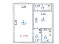 1-бөлмелі пәтер · 40.4 м² · 7/16 қабат, Тауелсиздик 21/2 — Шарль же Голль, бағасы: 26.8 млн ₸ в Астане, Алматы р-н — фото 6
