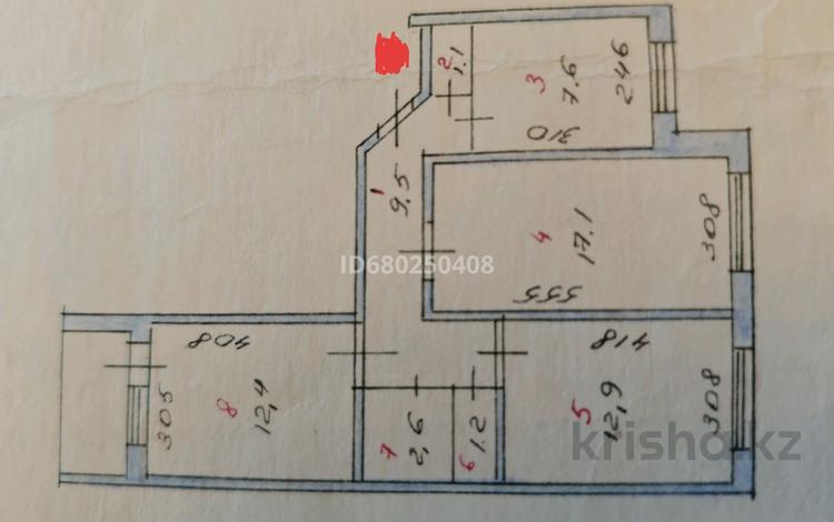 3-бөлмелі пәтер · 64.5 м² · 2/9 қабат, Машхур Жусупа 64, бағасы: 24.5 млн ₸ в Экибастузе — фото 19