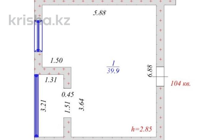 1-комнатная квартира · 39.9 м² · 5/6 этаж, 38-й мкр 5 за 8 млн ₸ в Актау — фото 2