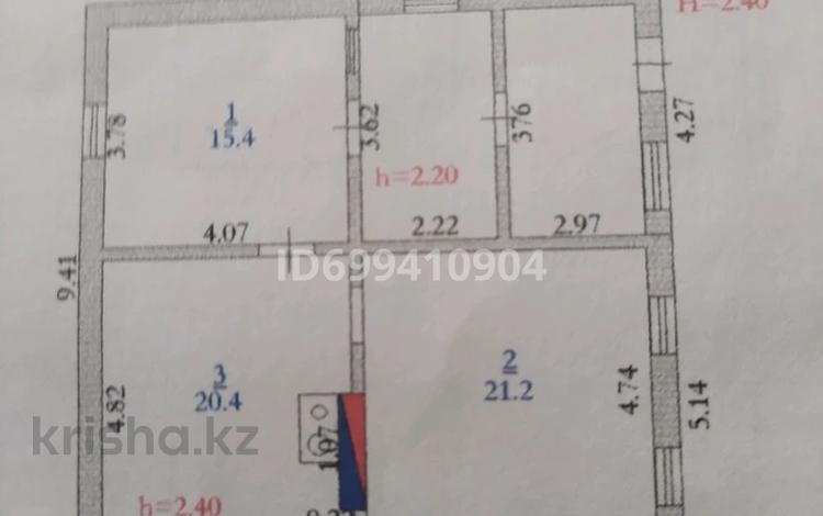 Отдельный дом · 4 комнаты · 57 м² · 56 сот., П.Кокпекти за 2.9 млн ₸ в Хромтау — фото 2