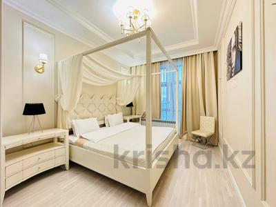 3-комнатная квартира, 130 м², 8/8 этаж посуточно, Мангилик Ел 28 за 38 000 〒 в Астане, Есильский р-н