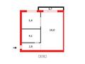 1-бөлмелі пәтер · 31 м² · 5/5 қабат, мкр Новый Город, Бухар Жырау 65, бағасы: 15.5 млн ₸ в Караганде, Казыбек би р-н — фото 11