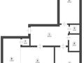 3-бөлмелі пәтер · 77 м² · 3/6 қабат, Республики 18Б, бағасы: 33 млн ₸ в Косшы