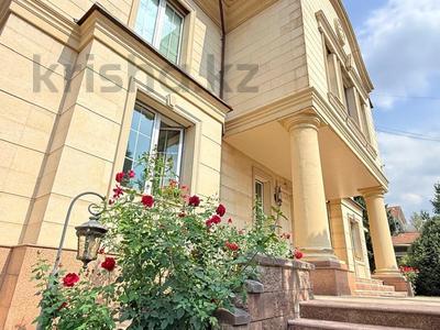Отдельный дом · 6 комнат · 600 м² · 17 сот., Оспанова 83 за 600 млн ₸ в Алматы, Медеуский р-н