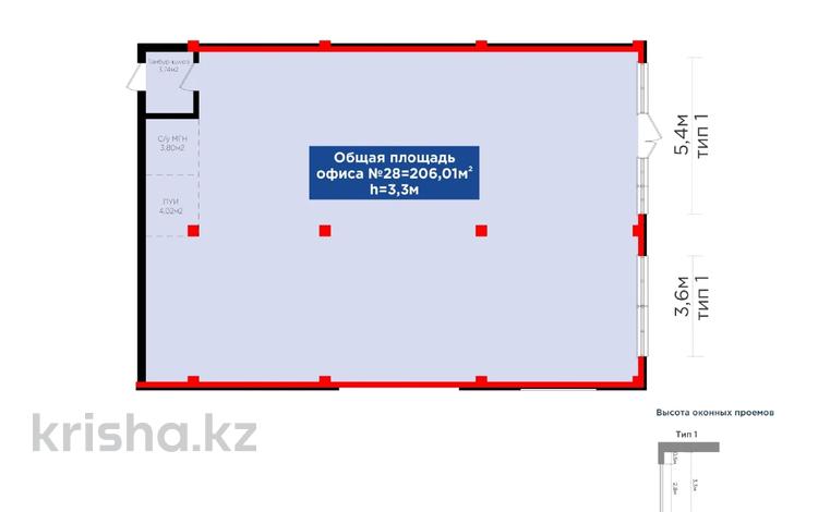 Кеңселер · 207.8 м², бағасы: ~ 176.6 млн ₸ в Алматы, Турксибский р-н — фото 2