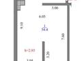 2-бөлмелі пәтер · 54.4 м² · 6/6 қабат, Қайрат ш/а., бағасы: 28.5 млн ₸ в Алматы, Турксибский р-н — фото 3