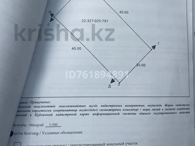 Жер телімі · 8 га, Мкр Нуршуақ ул Ханжайлау 1507, бағасы: 10.5 млн ₸ в Шымкенте