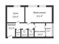 2-бөлмелі пәтер, 73.7 м², 2/4 қабат, Алтын Орда (бывш Батыс-2), бағасы: ~ 22.1 млн 〒 в Актобе