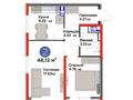 2-комнатная квартира · 48.12 м² · 5/6 этаж, ул. Бауыржана Момышулы 31блок9 за 42 млн ₸ в Алматы, Алатауский р-н