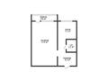 1-комнатная квартира · 30.2 м² · 5/5 этаж, Текстильщиков за 12.5 млн ₸ в Костанае — фото 9