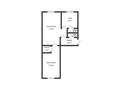 2-бөлмелі пәтер · 42.9 м² · 3/5 қабат, Ескі қала, Некрасова, бағасы: 8.8 млн ₸ в Актобе, Старый город — фото 17