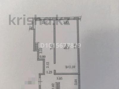 2-комнатная квартира · 48.3 м² · 3/6 этаж, Илтипат 49 за 36 млн ₸ в Алматы, Наурызбайский р-н