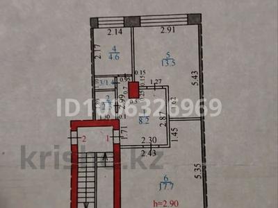 2-комнатная квартира · 48 м² · 1/3 этаж, Резника 9 — 79 школа за 12.5 млн ₸ в Караганде, Казыбек би р-н