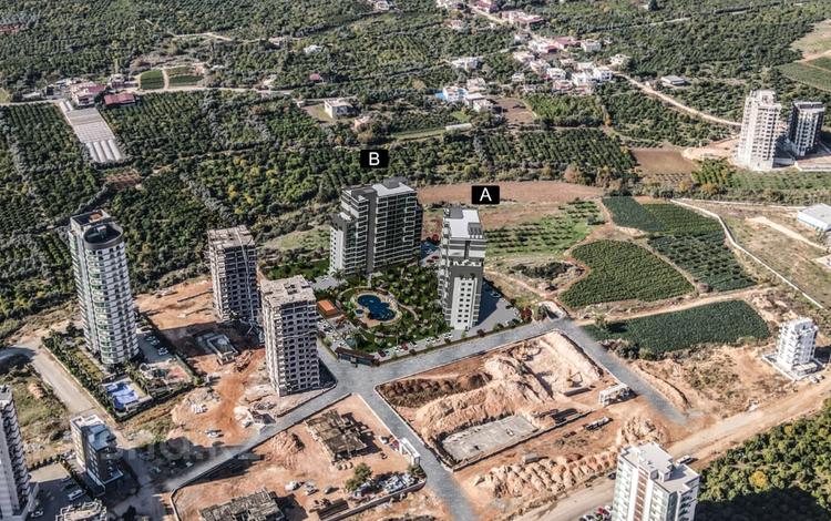 2-бөлмелі пәтер · 58 м² · 5/15 қабат, Мезитли 1, бағасы: 28 млн 〒 в Мерсине — фото 2