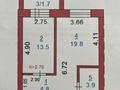2-комнатная квартира · 44 м² · 2/5 этаж, мкр. Береке 37 за 26.5 млн ₸ в Костанае — фото 46