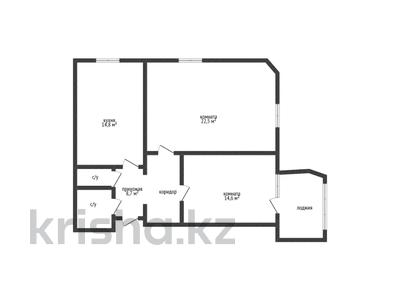 2-комнатная квартира · 68 м² · 6/6 этаж, Леонида беды 36 за 30.8 млн ₸ в Костанае