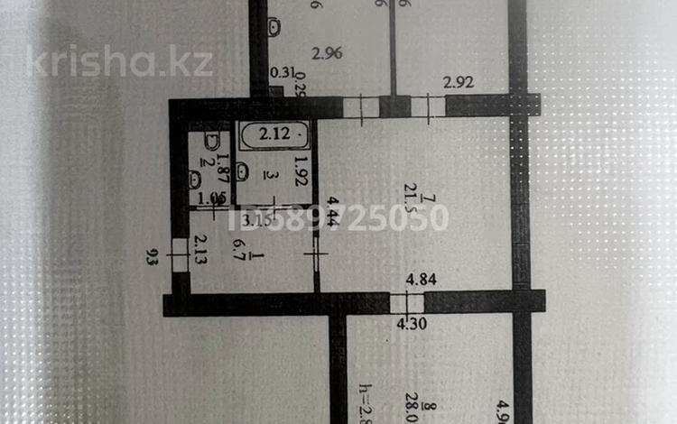 3-комнатная квартира · 100 м² · 1/9 этаж, Молдагулова 60/1 — ОблГАИ за 40 млн ₸ в Актобе — фото 4