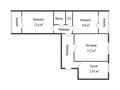 3-комнатная квартира · 64 м² · 5/9 этаж, Казахстан 64 за 32.5 млн ₸ в Усть-Каменогорске — фото 12