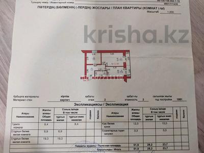 2-бөлмелі пәтер · 52 м² · 2/2 қабат, Ибрая Алтынсарина 2/1 — Деркул, Поссовет, бағасы: 12.5 млн ₸ в Уральске