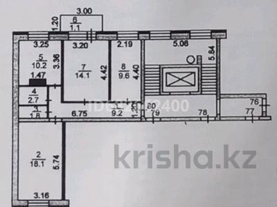 3-комнатная квартира · 66.8 м² · 9/9 этаж, Мауленова/Дом печати — Дом печати, Городская налоговая за 26 млн 〒 в Костанае