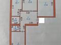 3-комнатная квартира · 70 м² · 4/4 этаж, е 496 10 за 42 млн ₸ в Астане, Есильский р-н