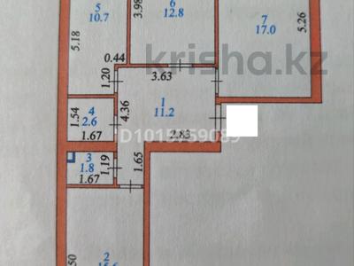 3-комнатная квартира · 70 м² · 4/4 этаж, е 496 10 за 42 млн ₸ в Астане, Есильский р-н
