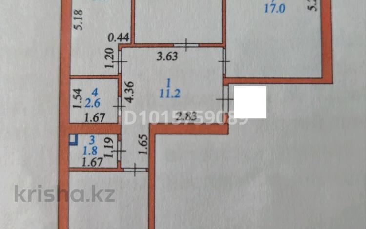 3-комнатная квартира · 70 м² · 4/4 этаж, е 496 10 за 42 млн ₸ в Астане, Есильский р-н — фото 2