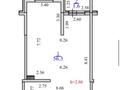 2-бөлмелі пәтер · 57.9 м² · 7/7 қабат, Томирис ш.а., Рыскулова, бағасы: 32 млн ₸ в Алматы, Алатауский р-н — фото 4