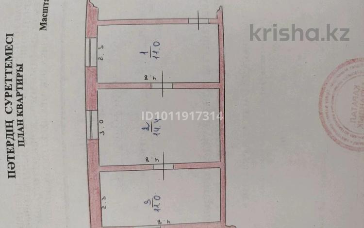 2-бөлмелі пәтер · 36.4 м² · 1/2 қабат, ул. Комарова 8, бағасы: 790 000 ₸ в Бастобе — фото 2