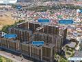 1-комнатная квартира · 33.6 м² · 7/14 этаж, мкр Акжар, Белжайлау 47а — Абая Алатау за 26 млн ₸ в Алматы, Наурызбайский р-н — фото 2