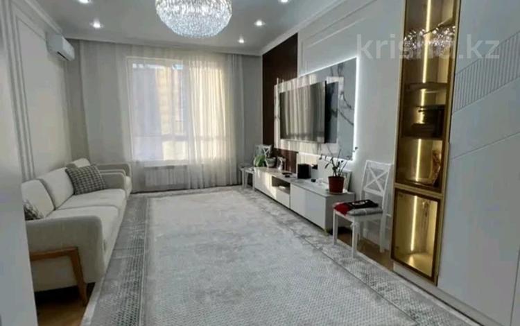 3-комнатная квартира · 89.3 м² · 14/18 этаж, мкр Сайран, Утеген батыра 11 за 80 млн ₸ в Алматы, Ауэзовский р-н — фото 2