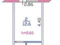1-комнатная квартира · 18.6 м² · 4/5 этаж, ул. Утеген батыра 73 за 16 млн ₸ в Алматы, Ауэзовский р-н