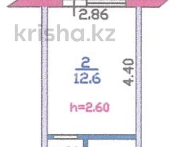 1-бөлмелі пәтер · 18.6 м² · 4/5 қабат, ул. Утеген батыра 73, бағасы: 16 млн ₸ в Алматы, Ауэзовский р-н
